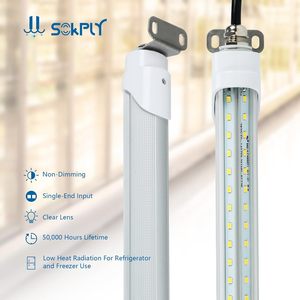 Tube LED Sokply T8 pour réfrigérateur, 18W, 5000K, blanc lumière du jour, culot G13, lentille transparente, 120cm, non dimmable, pour congélateur et réfrigérateur - Product Image 4