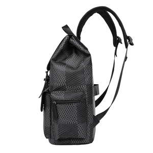 Sacs à <span class=keywords><strong>dos</strong></span> <span class=keywords><strong>en</strong></span> <span class=keywords><strong>cuir</strong></span> PU imperméables personnalisés avec logo 2025, sacs à <span class=keywords><strong>dos</strong></span> pour ordinateur portable, sacs de voyage d'affaires, grande capacité, vente <span class=keywords><strong>en</strong></span> gros, sacs à la mode pour hommes - Product Image 2
