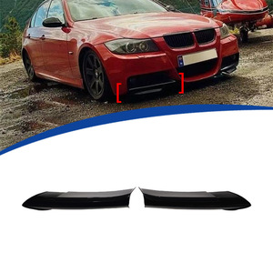 สปอยเลอร์กันชนหน้า BMW วัสดุ ABS รุ่นปี 2005-2008 สไตล์ E90 M3 สำหรับ BMW ซีรีส์ 3 แบบซีดาน - Product Image 1