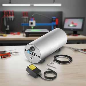 Kit de pompe à air Vevor Air Assist 30 L/min réglable 20W DC 12V pour pièces d'équipement de gravure et de découpe laser - Product Image 2