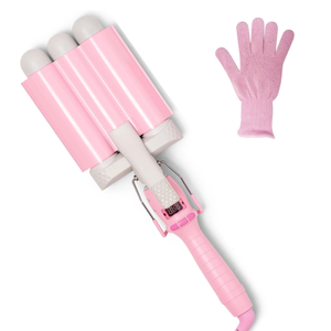 Meilleur <span class=keywords><strong>fer</strong></span> <span class=keywords><strong>à</strong></span> <span class=keywords><strong>boucler</strong></span> LCD personnalisé pour des boucles parfaites, <span class=keywords><strong>fer</strong></span> <span class=keywords><strong>à</strong></span> lisser, bigoudis, rouleaux, <span class=keywords><strong>fer</strong></span> <span class=keywords><strong>à</strong></span> friser en métal, <span class=keywords><strong>fer</strong></span> <span class=keywords><strong>à</strong></span> friser <span class=keywords><strong>à</strong></span> 3 barils pour femmes - Product Image 1