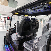 Voiture de golf électrique tout-terrain JINWO 48V-72V, autonomie 90 km, buggy de plage, châssis robuste en acier, certifiée CE, 3-4 places, freins à disque avant