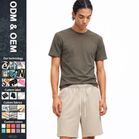 T-shirt Athlétique Homme Personnalisé avec Logo, 155 GSM, Léger, Mélange Lyocell, Coupe Slim, Séchage Rapide, Vente en Gros
