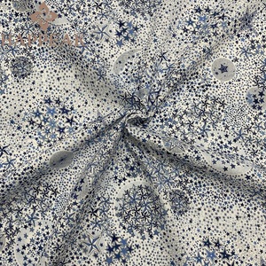 HAPPEAK Venta Directa de Fábrica, Telas de Algodón Estampadas con Pequeños Diseños Florales para Ropa de Bebé - Product Image 5