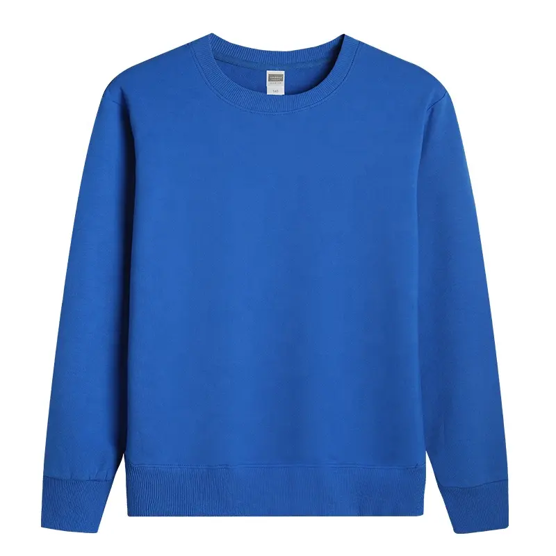 Benutzer definiertes Logo gedruckt Plain Adult Kids Unisex 350g Baumwolle/Spandex Hoodies Sweatshirts Blank Pullover Overs ized Crewneck Sweatshirt