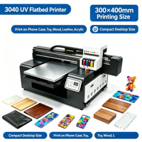 Mesin Printer UV DTF Flatbed 6090 A1 untuk Cetak pada Casing Ponsel Akrilik, Botol Kaca, Kartu Nama, dan Patch