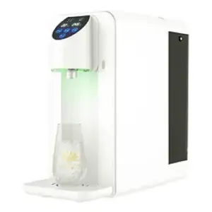 Filtros UV de agua para beber en casa, dispensador de agua portátil LCD inteligente para oficina en casa