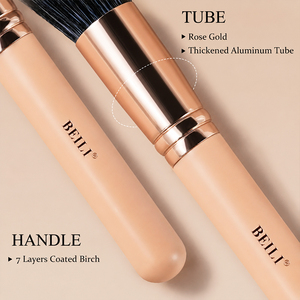 Makeup <b>Brush</b> Set 28-Piece Synthetic Hair Wood Handle Face Foundation Application <b>Brushes</b> <b>Round</b> Shape - Product Image 4