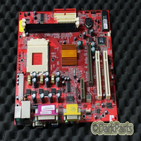 Placa base Plc PC-Chips M810L REV:7.1A con zócalo A 462, suministro a granel