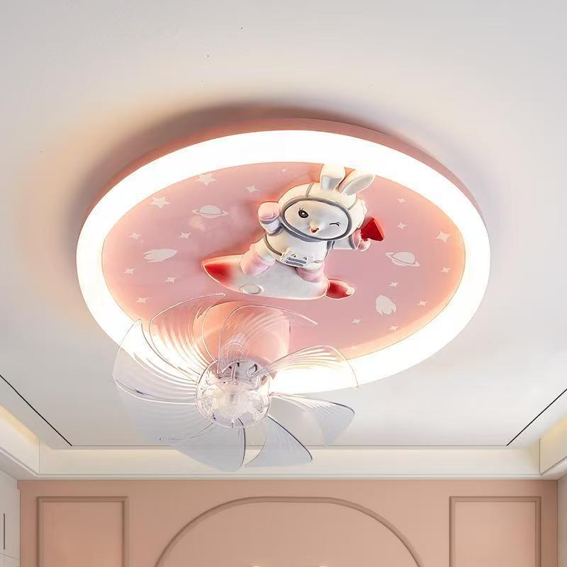 Pink  Astronautical rabbit