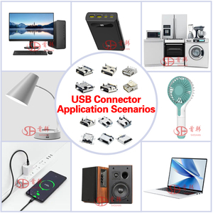 5p 5.9 AF Micro USB Nữ kết nối ngang phí và truyền dữ liệu Micro USB - Product Image 4