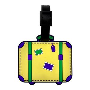 Etiquetas de Equipaje de Plástico PVC de Goma Suave, Impermeables, Personalizadas en Tamaño y Color con Logotipo, Venta al Por Mayor 2021 - Product Image 5