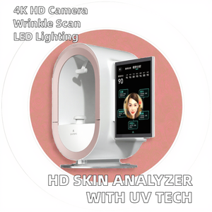 กระจกวิเศษตรวจสภาพผิวอัจฉริยะพร้อมไฟ LED สำหรับวิเคราะห์ใบหน้า เครื่องวิเคราะห์สเปกตรัมความชื้นชั้นผิว UV (สำหรับใช้ในเชิงพาณิชย์) - Product Image 2