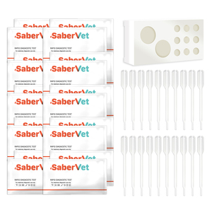Kit de <span class=keywords><strong>test</strong></span> rapide SaberVet IBR Ab | Détection d'anticorps Herpesvirus-1 bovins | 10 tests/bandelette - Product Image 2