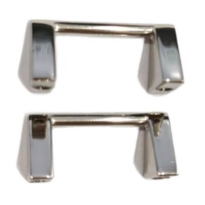 Tirant de fermeture éclair en alliage de zinc, forme pont arqué, diamètre intérieur 19 mm, pour sacs, sacs à main, articles en cuir, quincaillerie - Product Image 4