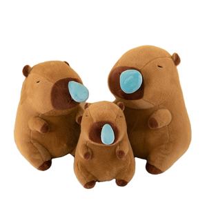 Muñeca de mocos retráctil de alta calidad, juguetes de peluche de pez globo bonitos, juguetes de peluche de conejillo de indias de agua Nerdy - Product Image 1