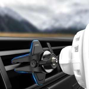 High Quality 360 Degree Rotation Various Air Vents Magnetic 15W Fast Car Wireless <strong>Charger</strong> for Phone - Product Image 3