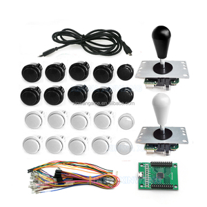 Xinmotek 2-Player Joystick Controller Diy Kit Zero Delay USB Board para PC Mame Raspberry Pi PS3 TV <span class=keywords><strong>Box</strong></span> <span class=keywords><strong>Arcade</strong></span> Stick SANWA Button - Product Image 4