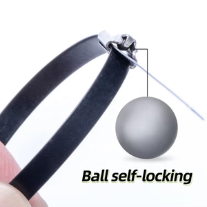 <span class=keywords><strong>สาย</strong></span><span class=keywords><strong>รัด</strong></span>เคเบิลสแตนเลส 304 แบบล็อคตัวเองเคลือบ PVC ขนาด 5.6150 มม. <span class=keywords><strong>สาย</strong></span><span class=keywords><strong>รัด</strong></span>โลหะหุ้มฉนวนป้องกันรอยขีดข่วน - Product Image 4