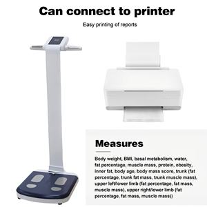 8 Sensörlü BIA Teknolojisi ile OEM Akıllı Vücut Yağ Ölçer, Sıvı Kristal Dokunmatik Ekranlı Vücut Yağ Analizi - Product Image 4