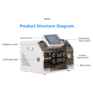 Versatile Automatic Computer Corrugated Pipe Cutting Machine Suitable for Cutting Round Plastic <b>Hoses</b> - Product Image 2