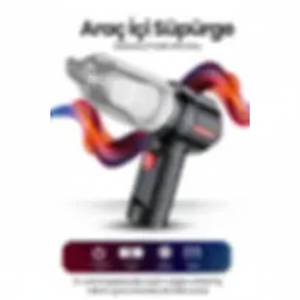 Aspiradora inalámbrica recargable por USB de tamaño práctico, ligera, de mano, sin bolsa, para coche, Hotel, hogar, función de secado húmedo, EE. UU. - Product Image 1