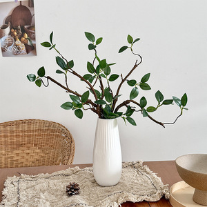 Plante d'eucalyptus artificielle Yasunobu 30cm-100cm, fleurs en soie pour la décoration de la maison et du salon - Product Image 2
