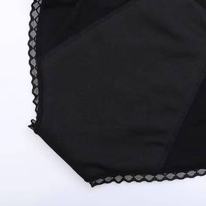 Culottes menstruelles en coton à 4 couches anti-fuites, grande taille, pour flux abondant, sous-vêtements absorbants réutilisables, lingerie intime - Product Image 4