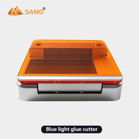 Transilluminateur de laboratoire à lumière bleue 470 nm, coupe-gel LED, zone de visualisation 100x150 mm pour électrophorèse ADN ARN