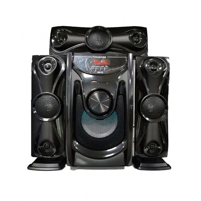 3.1 Hifi ses hoparlörü ses komponent evrensel ev sineması uzaktan Surround Karaoke fonksiyonu ile Subwoofer kutusu sistemi