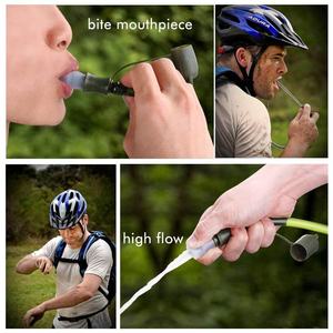 Sac d'hydratation en TPU non toxique de 2 <span class=keywords><strong>litres</strong></span> Sac à eau portable étanche pour l'extérieur pour le cyclisme et la course à pied Capacité de 1L - Product Image 3