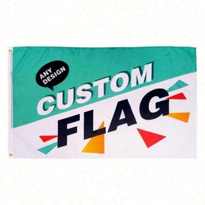 Banderas y Pancartas Personalizadas con 2 Anillas de Latón, Cualquier Tamaño, Cualquier Logotipo, Cualquier Diseño, Venta al por Mayor de Fábrica, para Uso en Interiores y Exteriores - Product Image 2