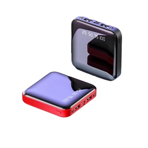 Bancos de Energía Portátiles Mini de Carga Rápida con Logotipo Personalizado, 20000mah 10000mah, con 4 Cables Integrados - Product Image 2