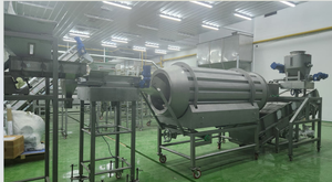 Linha De Produção De Pulverização De Pesagem Totalmente Automática E Aromatizantes Máquina De Tempero De Óleo De Polpa De Molho Em Pó - Product Image 2