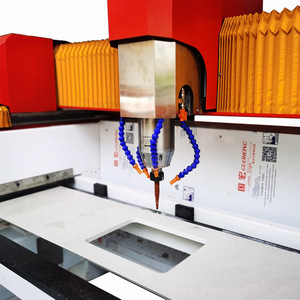 Encimera de cuarzo Maquinaria de perforación Piedra Granito Mármol Encimera Fregadero Agujero Corte Máquina pulidora - Product Image 2