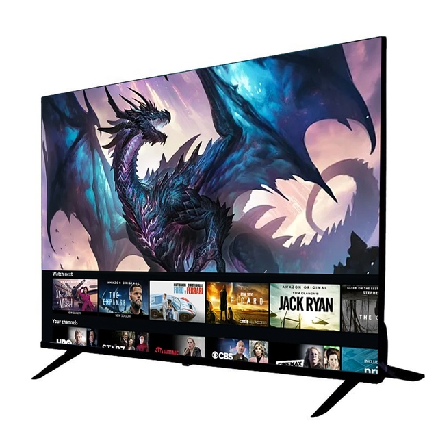 OEM Customizable Qled Tv 85 Inch Android Smart LED TV 4K Television with 24 32 40 43 50 55 60 65 75 85 100 110 Inch Normal TV