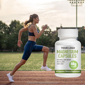 Capsules de magnésium et de vitamine <span class=keywords><strong>B6</strong></span> étiquetées sur mesure Soutien naturel pour la mémoire, le sommeil et le cerveau pour adultes et enfants - Product Image 4