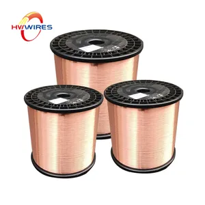 HUAWANG Competitive price CCA/CCAM Wire Manufacturer 0.08mm 0.12mm Enameled Copper Wire