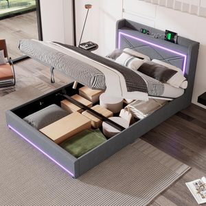 Letto moderno <span class=keywords><strong>180x200</strong></span> con luce letto king Bed - Product Image 3