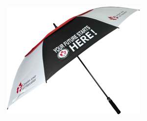 Grand <span class=keywords><strong>parapluie</strong></span> de golf personnalisé à double auvent de 30 pouces Meilleur <span class=keywords><strong>parapluie</strong></span> de marque coupe-vent imprimé <span class=keywords><strong>tempête</strong></span> pour hommes Extra solide et robuste - Product Image 4