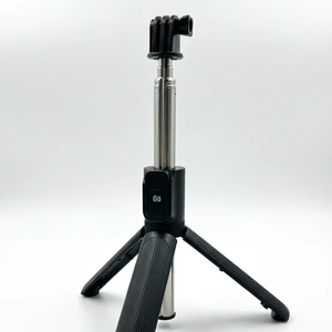 Trípode Extensible Universal <span class=keywords><strong>de</strong></span> 100 cm <span class=keywords><strong>con</strong></span> <span class=keywords><strong>Bluetooth</strong></span> Inalámbrico para Selfies, <span class=keywords><strong>con</strong></span> Control Remoto Desmontable - Product Image 1