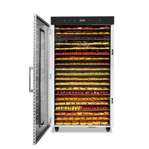 Comercial 20 bandejas de acero inoxidable eléctrico ahorro de energía 2000W secadora de verduras deshidratador de tomate - Product Image 3