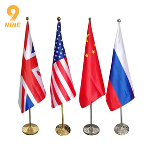 Лидер продаж, свободно стоящий флагшток из нержавеющей стали 2 м 3 м для стильного офисного украшения - Product Image 1