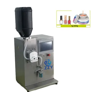 Automatic High Precision Tare Function one head Nail Gel Polish UV Gel Nail polish Filling Machine for Bottle Jar Tube