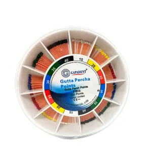 Gapadent-gutapercha Dental, punto 200, unids/caja, código de Color - Product Image 1
