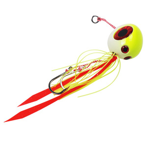 Señuelo de jigging para exteriores Ya Jie, 60g, cebo de fondo para pesca en el mar, señuelo de lubina con falda suave y colorida, anzuelo. - Product Image 2