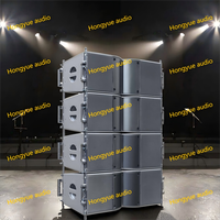 Kotak Speaker Array 2 Way Line 8 inci, peralatan suara Audio profesional, kabinet Speaker suara pasif