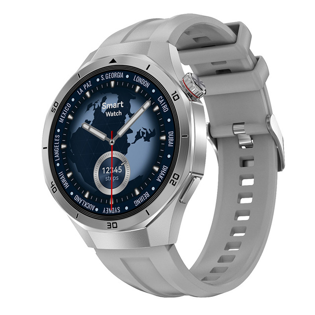 2026 New SK40 Android Smartwatch Unisex IP67 Waterproof Silicone OLED Display Wireless Health Monitoring 3 Straps 4-Day SDK