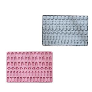 78 cavités <span class=keywords><strong>fraise</strong></span> carotte poisson chien os et patte de chat forme de chien friandises moule en Silicone plateau pour chien <span class=keywords><strong>Biscuit</strong></span> friandises bonbons gomme - Product Image 2