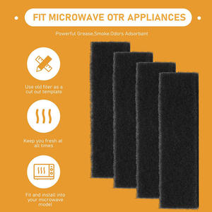 Filtre pour four à micro-ondes OTRFILTER PureAir 5304512502, papier filtre noir, forte compatibilité - Product Image 5